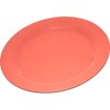 Durus Melamine Dinner Plate Narrow Rim 10.5 - Sunset Orange