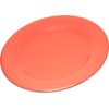 Durus Melamine Dinner Plate Wide Rim 10.5 - Sunset Orange