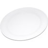 Durus Melamine Dinner Plate Narrow Rim 10.5 - White