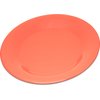 Durus Melamine Wide Rim Dinner Plate 9 - Sunset Orange