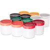 Stor N' Pour Pint Backup Assorted Color Caps 16 oz - Assorted
