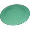 Durus Melamine Dinner Plate Narrow Rim 10.5 - Green
