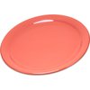 Durus Melamine Narrow Rim Dinner Plate 9 - Sunset Orange