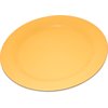 Durus Melamine Dinner Plate Narrow Rim 10.5 - Honey Yellow