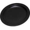 Polycarbonate Narrow Rim Plate 6.5 - Black
