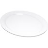 Durus Melamine Oval Platter Tray 13.5 x 10.5 - White