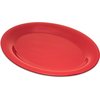 Durus Melamine Oval Platter Tray 12 x 9 - Roma Red