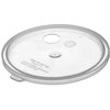 2.7 qt Lid with Hole for Pump - Translucent