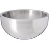 Dual Angle Bowl w/Hammered Finish 9.5 qt, 14 - Stainless Steel