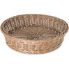 Round Basket/Tray 11 X 2-3/4 - Caramel