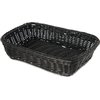 Woven Baskets Rectangular Basket 11.5 - Black