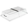 Hinged Cover 21-5/16, 13-5/16, 4 - Clear