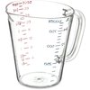 Commercial  Measuring Cup 1 qt - Clear