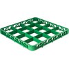 OptiClean 16 Compartment Divided Glass Rack Extender 1.78 - Green