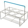 Perma-Sil 6 Compartment Flatware Carrier 15.5 x 10.1 x 11.25 - Chrome