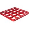 OptiClean 16 Compartment Divided Glass Rack Extender 1.78 - Red