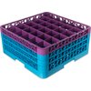 OptiClean 36 Compartment Glass Rack with 3 Extenders 8.72 - Lavender-Carlisle Blue