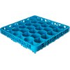 OptiClean NeWave Long Glass Rack Extender 30 Compartment - Carlisle Blue