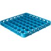 OptiClean 49 Compartment Divided Glass Rack Extender 1.78 - Carlisle Blue