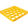 OptiClean NeWave Color-Coded Short Glass Rack Extender 20 Compartment - Yellow