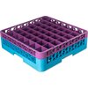 OptiClean 49 Compartment Glass Rack with 1 Extender 5.56 - Lavender-Carlisle Blue