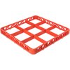 OptiClean 9 Compartment Divided Glass Rack Extender 1.78 - Orange