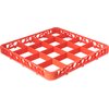 OptiClean 16 Compartment Divided Glass Rack Extender 1.78 - Orange