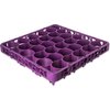 OptiClean NeWave Color-Coded Long Glass Rack Extender 30 Compartment - Lavender