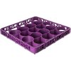 OptiClean NeWave Color-Coded Long Glass Rack Extender 20 Compartment - Lavender