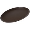 Griptite 2 Oval Tray 24 x 19 - Brown