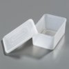Replacement 1-1/4 Pint Containers/Lids 5-1/4, 3-3/4, 2-3/4 - White
