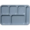 Left-Hand 6-Compartment Tray - Slate Blue