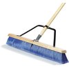 24 Fine Sweep w/Flagged Blue Plastic Bristles - Blue