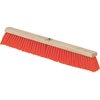 Flo-Pac Heavy Bristle Juno Style Push Broom Head (Handle Sold Separately) 24 - Orange
