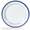 Durus Melamine Dinner Plate Narrow Rim 9 - London on White