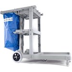 Product Image for JC1945L - Long Platform Janitorial Cart