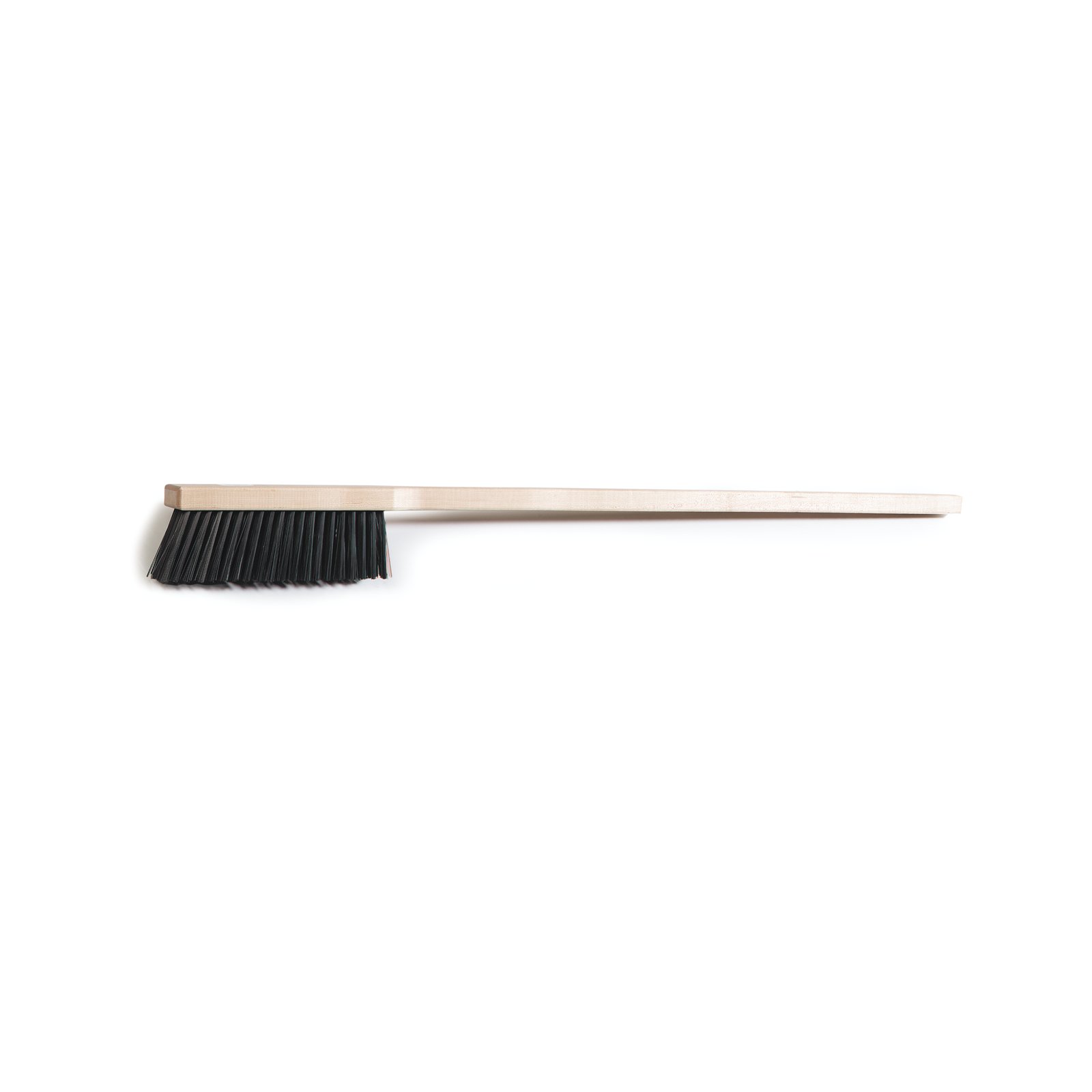 Oven Brush Natural Fiber Bristles With Rotating Head and Rear Stainless  Steel Scraper - Brush Size 20 x 6 x 11h cm Aluminum Handle 200 cm