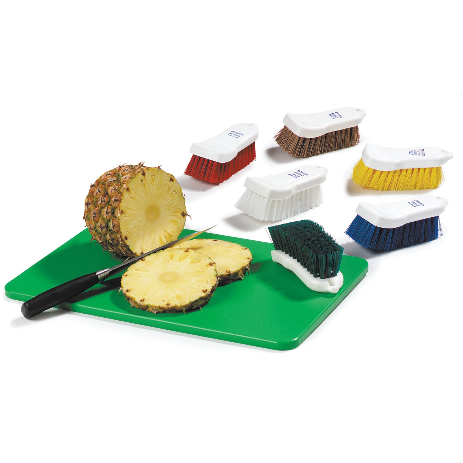 4052102 Sparta® Cutting Board Brush 6" x 2.5" White Carlisle