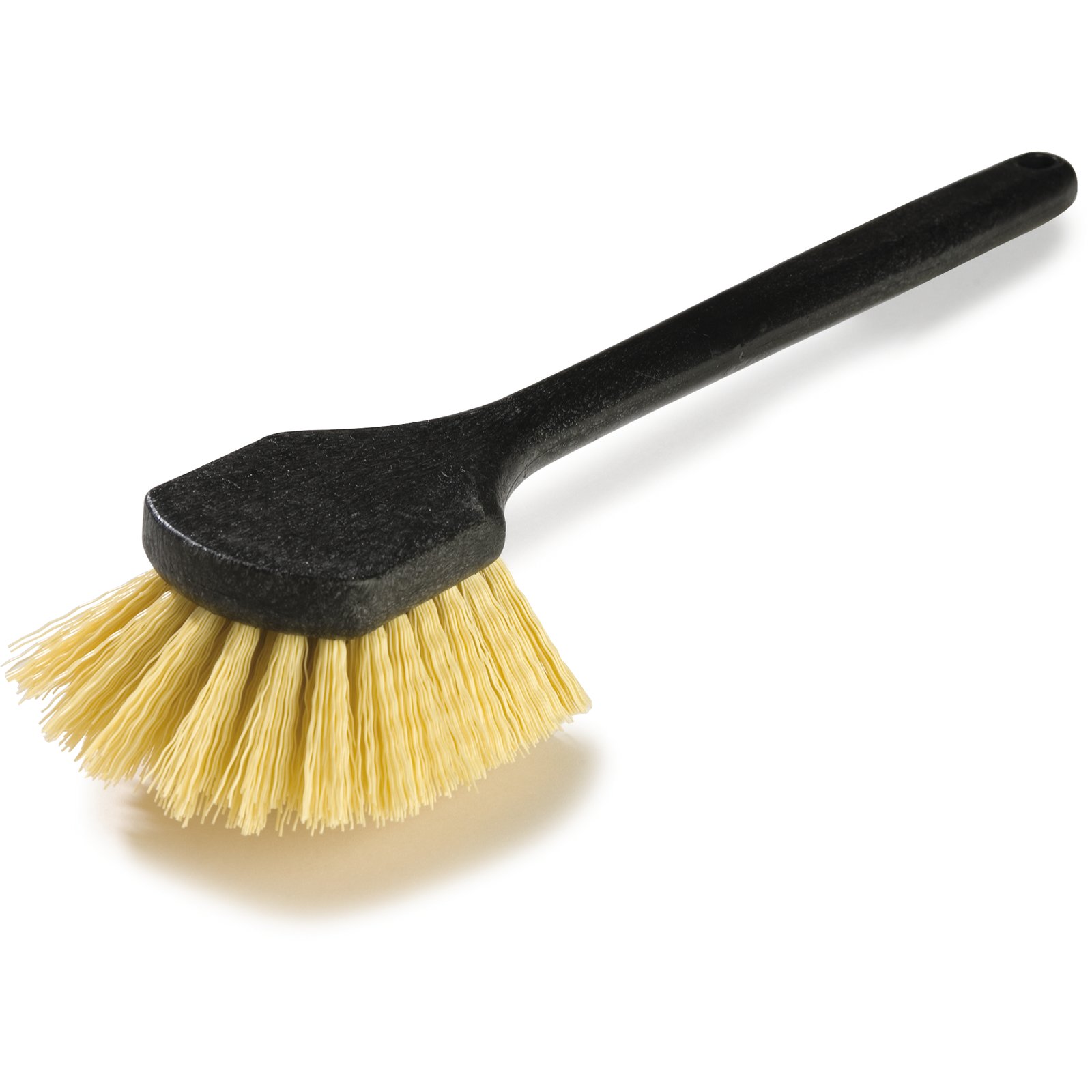 ACS B125 5 1/2 Scrubble Iron Handle Scrub Brush with Polypropylene Bristles