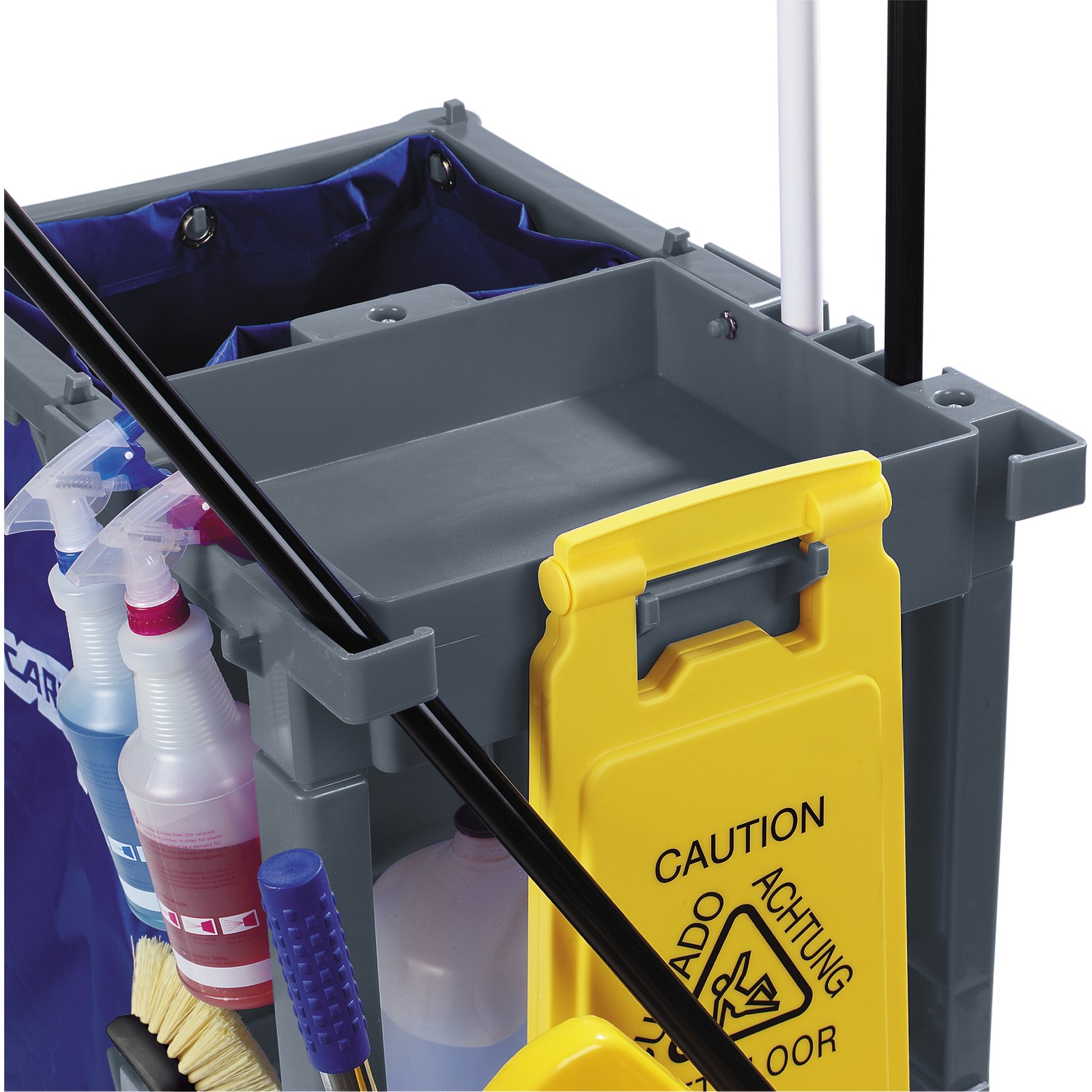 SSS® Janitor Cart - Grey  Empire Janitorial Supply Co