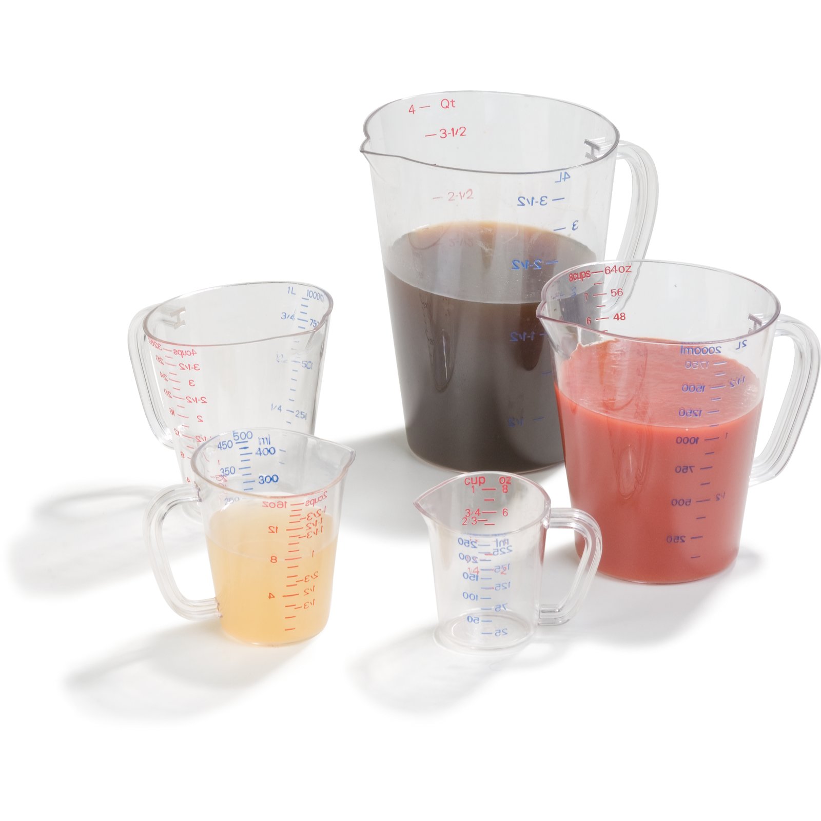 Commercial Measuring Cup 1/2 gal - Purple