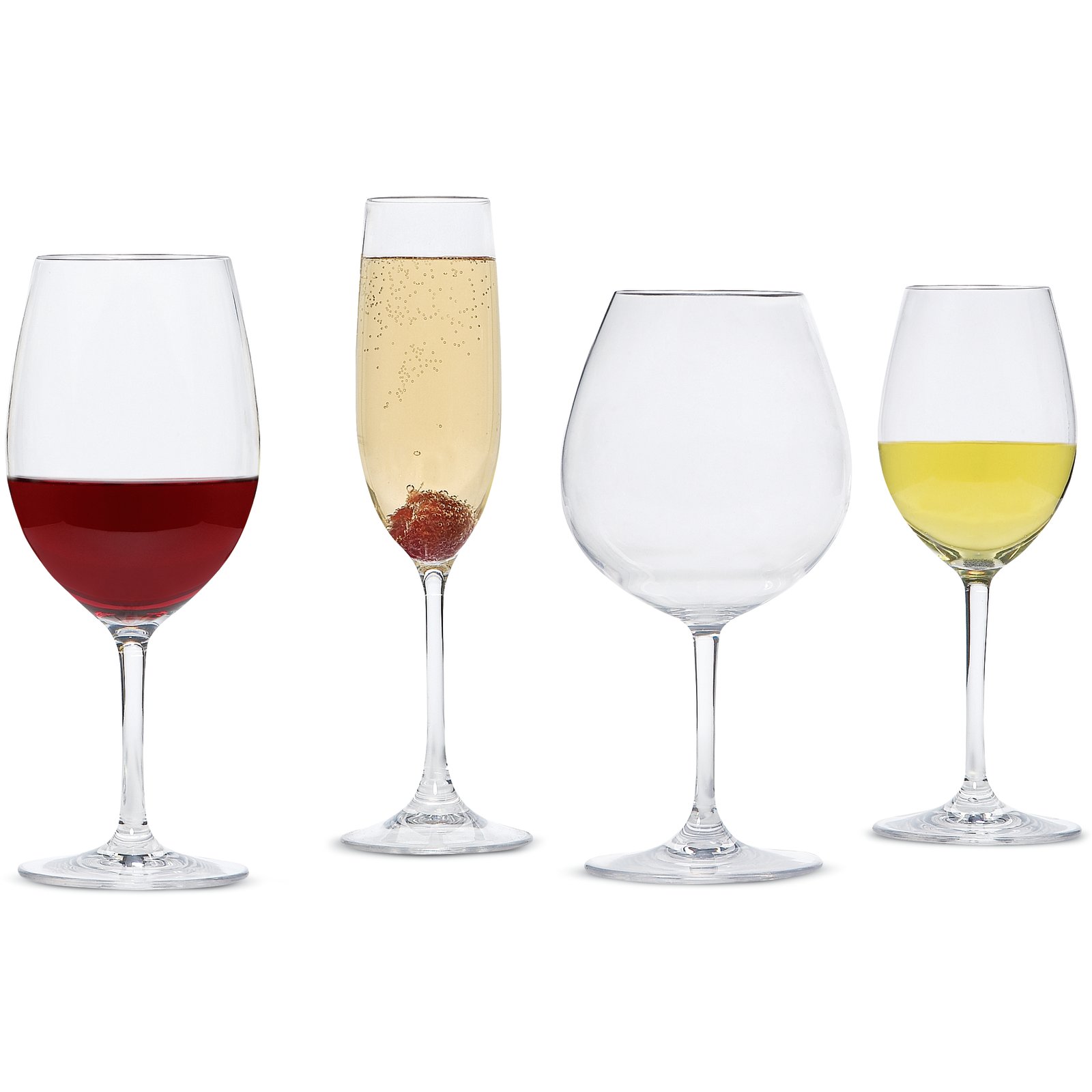564507 Alibi™ White Wine 8 Oz Clear Carlisle Foodservice Products