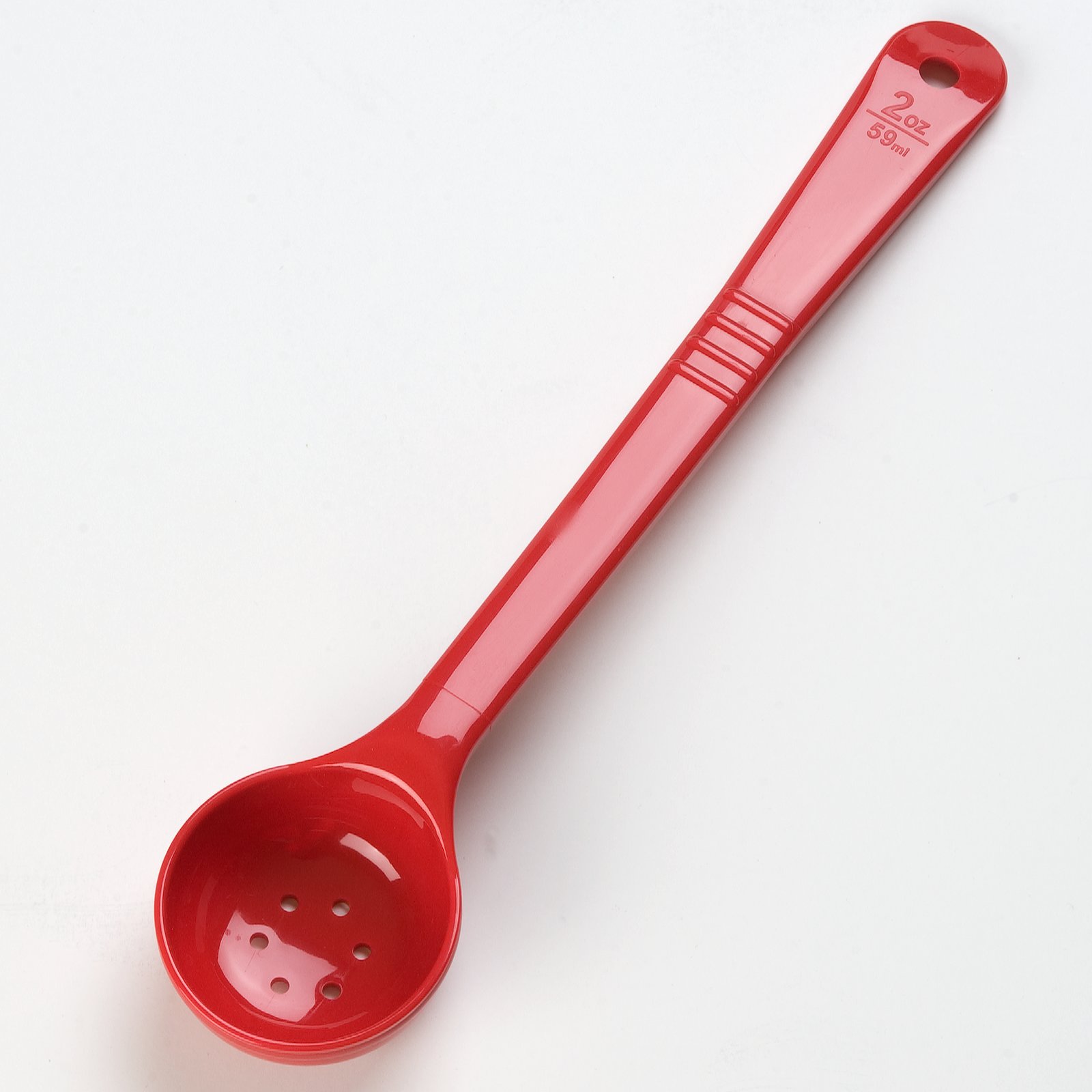 396105 - Measure Miser® Perforated Long Handle 2 oz - Red