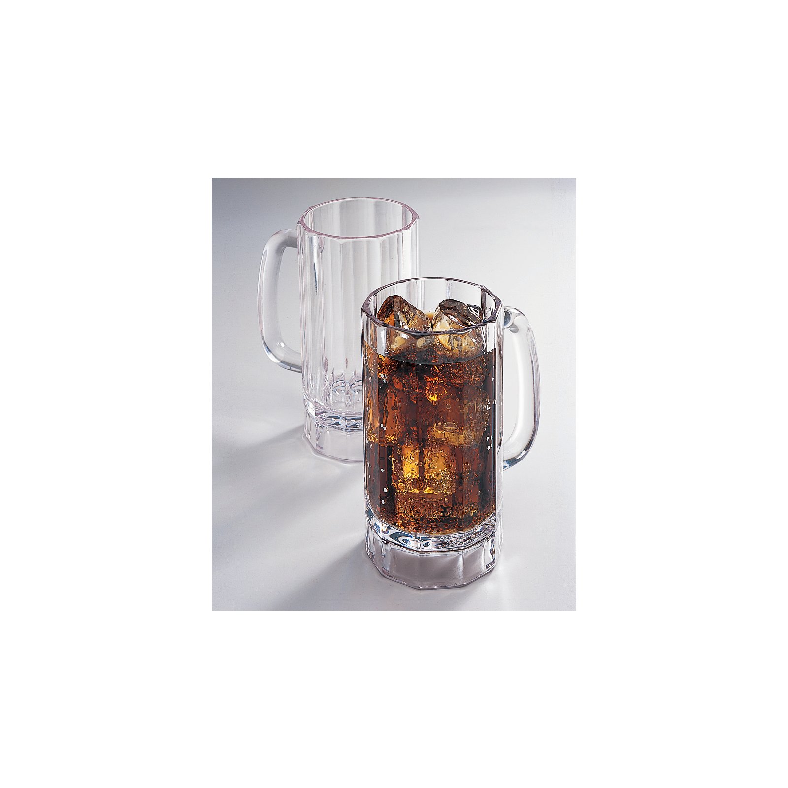 Carlisle 4396507 Lexington 16 oz. Plastic Beer Mug - 12/Case