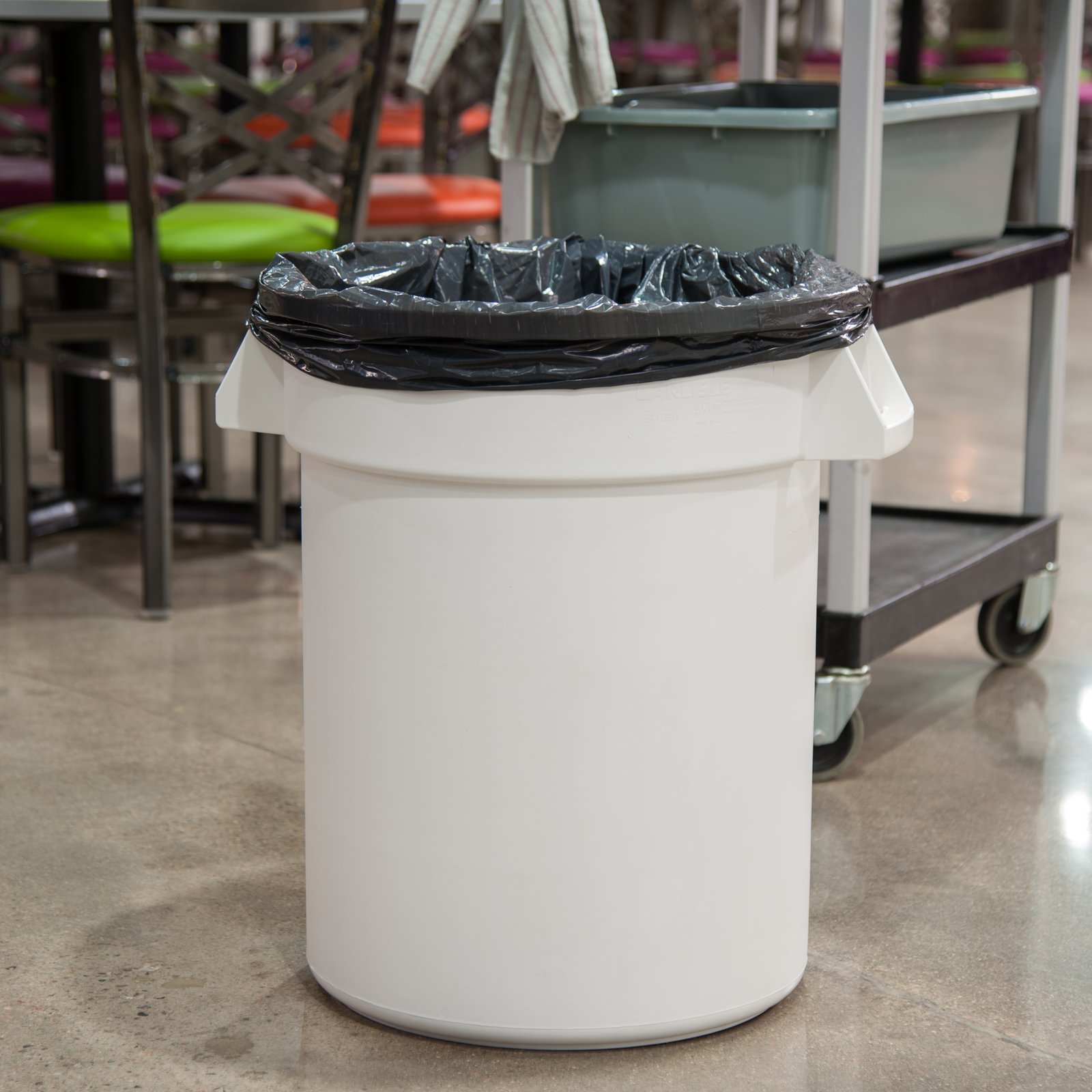 34102002 - Bronco™ Round Waste Bin Trash Container 20 Gallon 