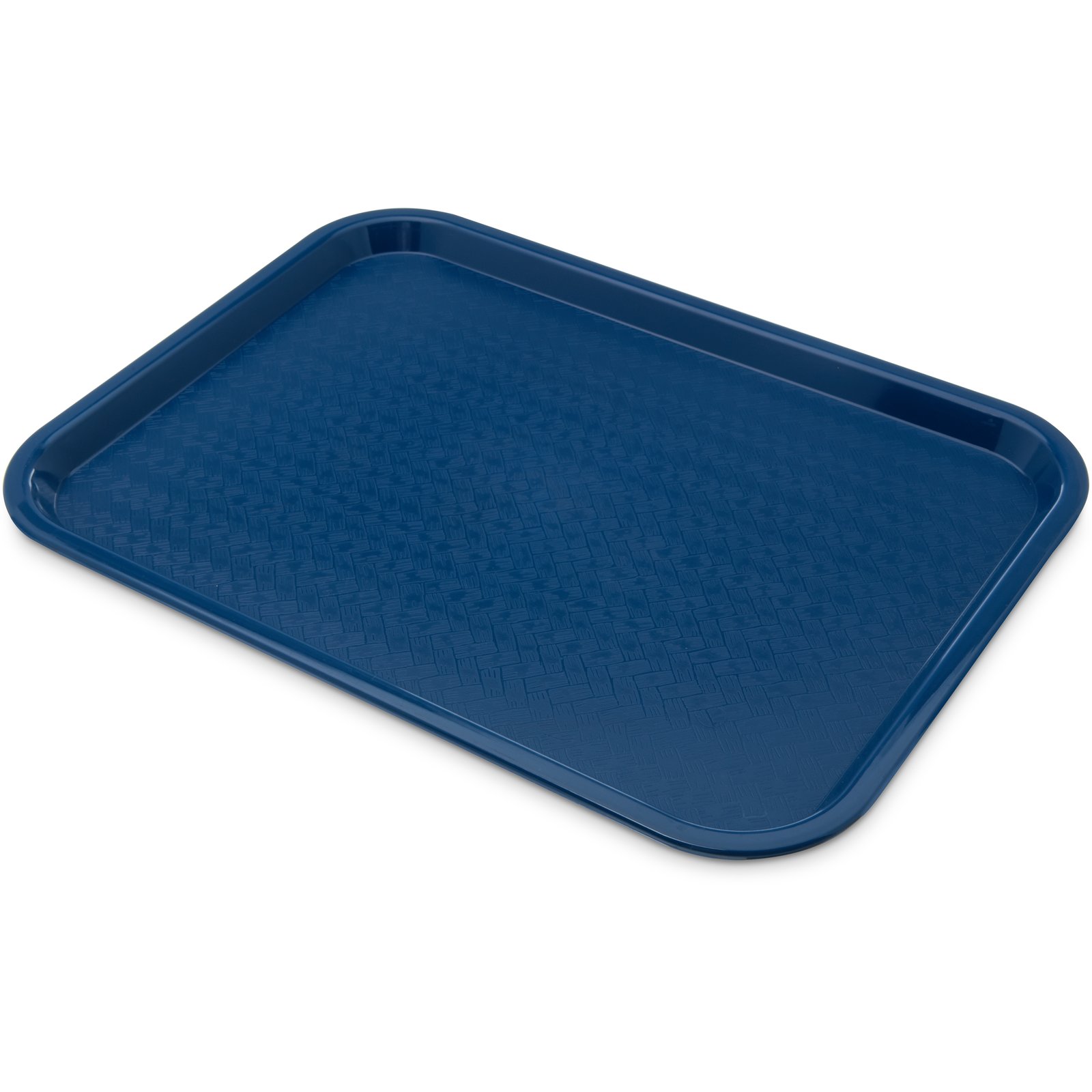 Carlisle Foodservice Products 130060 13 Cobalt Blue Plastic Serving Tray 