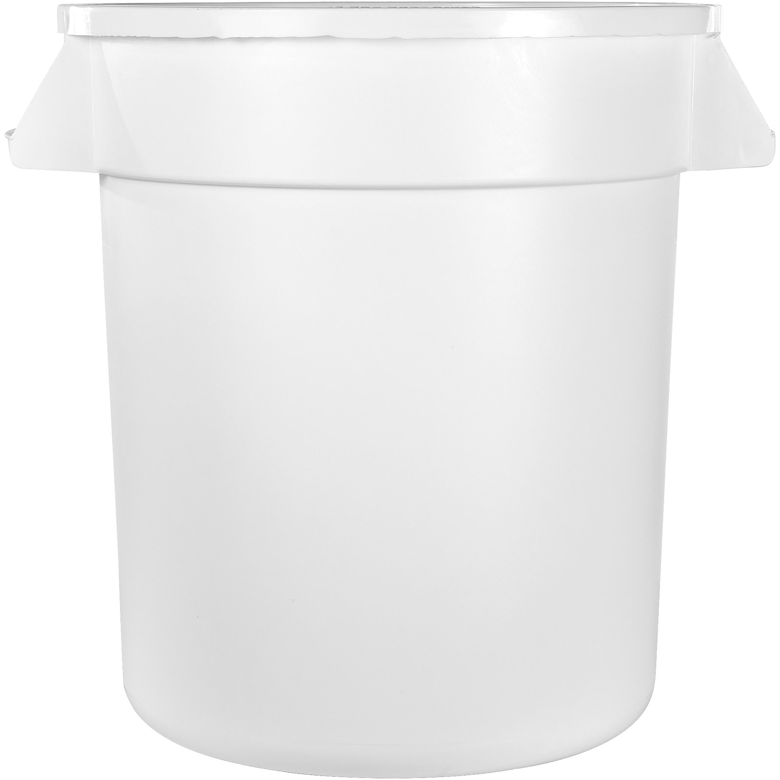 White Carlisle 3410 Lid for Bronco Round Waste Container 