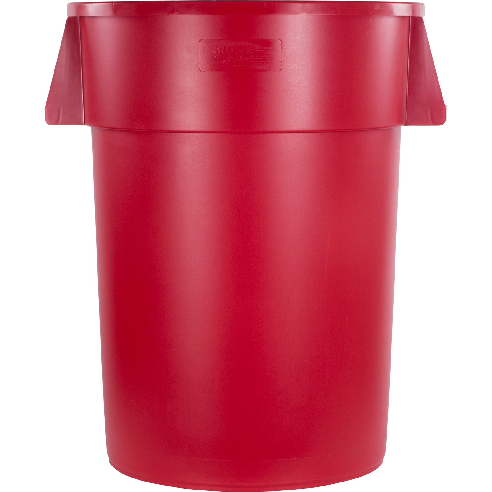 34104405 Bronco™ Round Waste Bin Trash Container 44 Gallon Red
