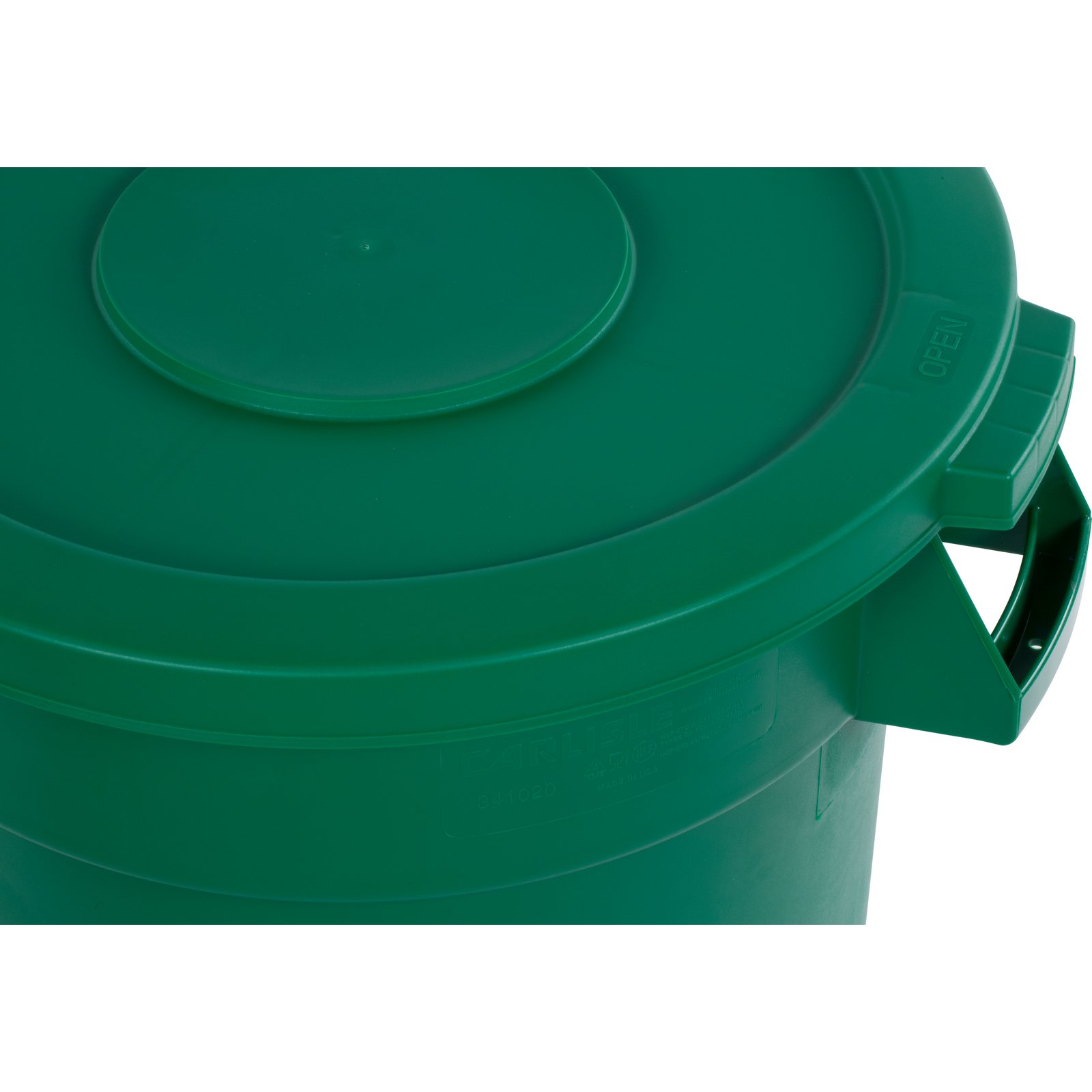34102109 Bronco™ Round Waste Bin Trash Container Lid 20 Gallon