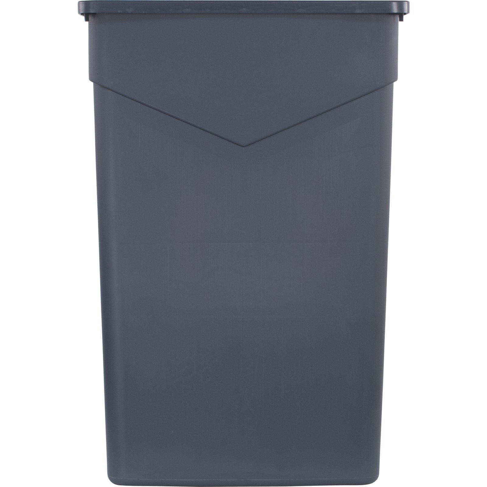 Trash Can, 13 Qt., Grey, Polypropylene, Carlisle 34291323